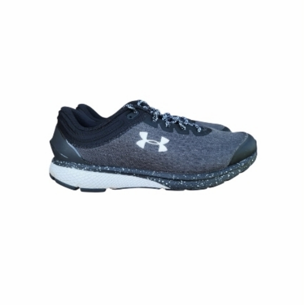 Wide Under Armour Charged Escape Athletic Run Tennis Shoe Sneaker Black Women 11